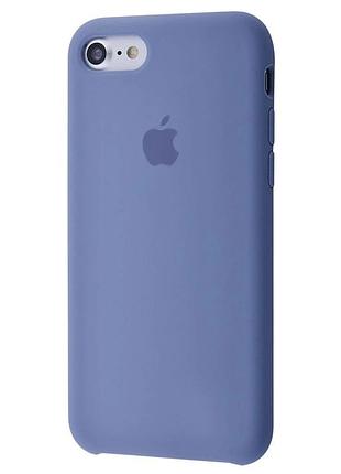 Чохол silicone case для iphone 7 lavander grey лаванда сірий