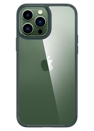 Противоударный чехол crystal guard premium case для iphone 11 pro (08) atrovirens