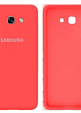 Чохол силіконовий full протиударний premium для samsung a520 (12) coral кораловий