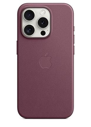 Чехол finewoven case with magsafe для iphone 15 - mulberry
