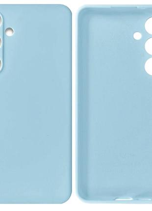 Чохол silicone case camera protective для samsung s24 (11) блакитний lilac cream
