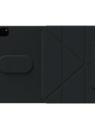 Чехол противоударный для ipad air 13 2024 pro 12.9 2018-2022 с вращающимся механизмом черный