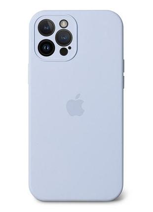 Чехол silicone case full camera protective для iphone 15 pro - lilac