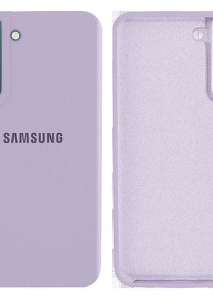 Чохол силіконовий full протиударний premium для samsung s22 plus (13) lilac бузковий
