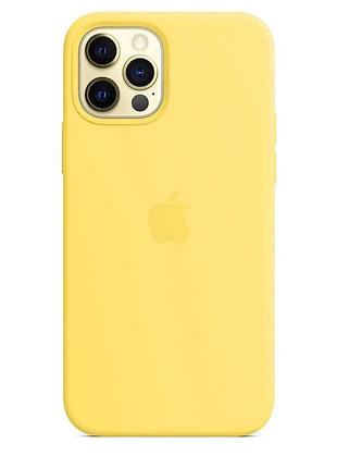 Чохол silicone full case для iphone 14 pro yellow (07) жовтий