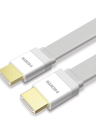 Hdmi кабель veron 1.5 м для передачи видео и аудио в высоком качестве белый