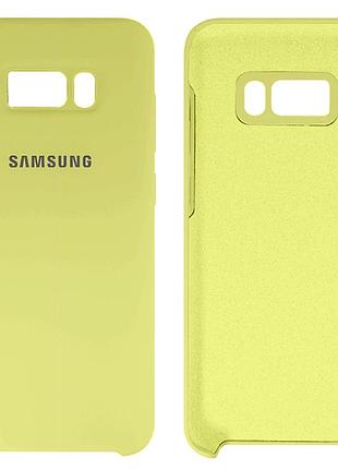 Чохол силіконовий full протиударний premium для samsung s8+ (6) lemonade лимонний