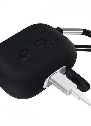 Чехол silicone case carabine airpods 3 (25) black