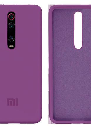 Чехол силиконовый full противоударный premium для xiaomi mi 9t (14) purple фиолетовый