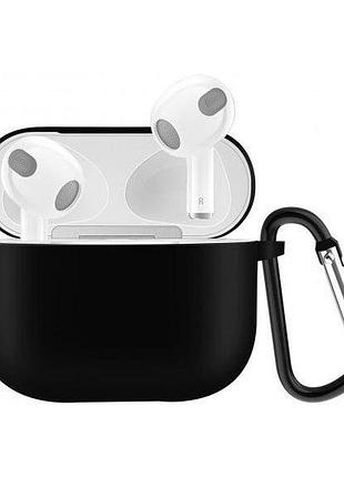 Чехол silicone soft case carabine airpods 3 (25) black