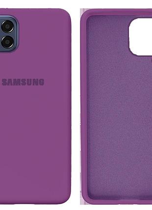 Чохол силіконовий full протиударний premium для samsung m53 (14) purple фіолетовий