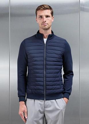 Мужская гибридная куртка arne hybrid quilted jacket — размер l