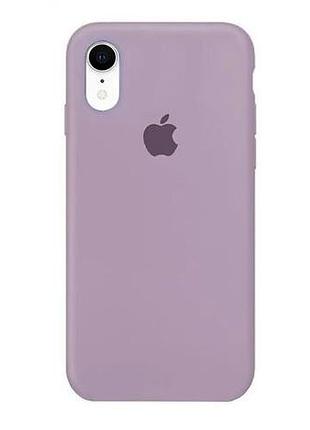 Чехол silicone case для iphone xr blueberry черника