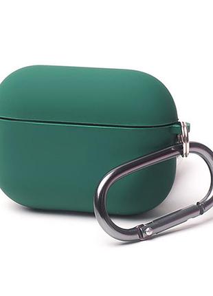Чехол silicone case microfiber для airpods 3 - green