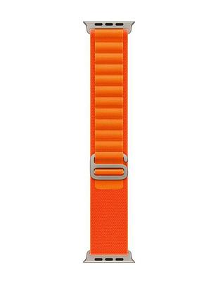Ремешок для apple watch 38 40 41mm силиконовый с защитой от ударов оранжевый