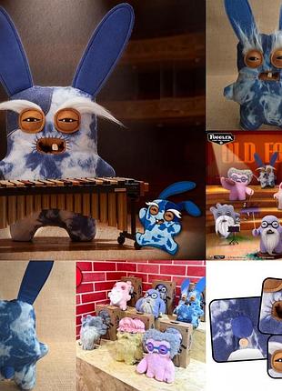 Мягкая игрушка зубастый монстр old fogies fuggler rabid rabbit ушастый космозир фаглер дедушки старички 15750b