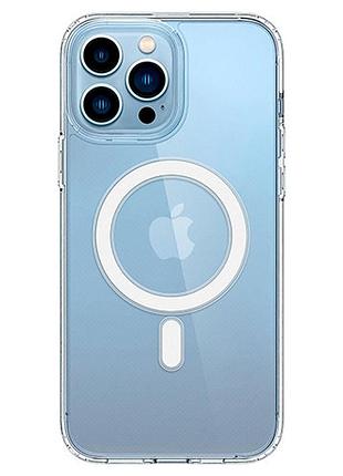 Чохол прозорий clear case with magsafe для iphone 13 pro max