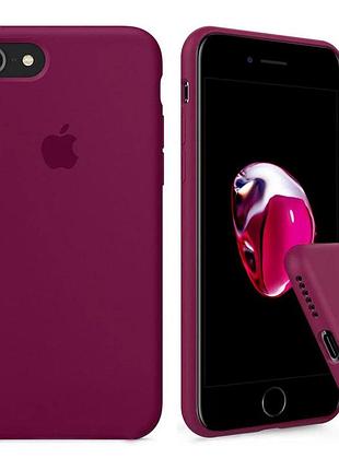 Чехол silicone full case для iphone 7 marsala марсала