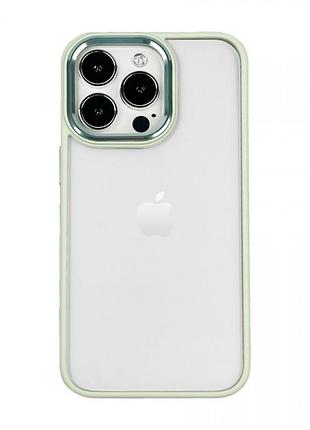 Противоударный чехол crystal guard premium case для iphone 12 pro max (07) mint