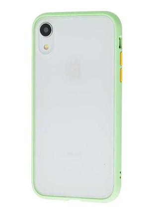 Противоударный чехол avenger case для iphone xr (09) spearmint