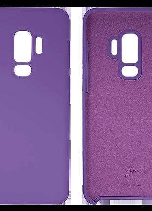 Чехол silicone case camera protective для samsung s9 plus (14) фиолетовый purple
