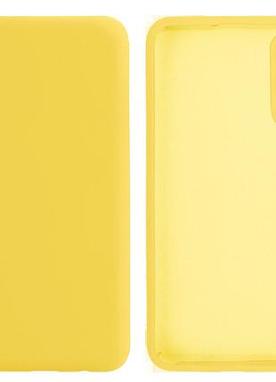 Чохол силіконовий full протиударний premium для samsung a50 (20) canary yellow жовтий