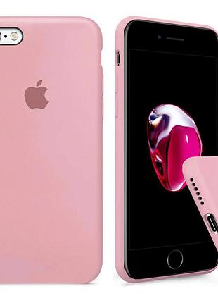 Чехол silicone full case для iphone 6/6s pink розовый