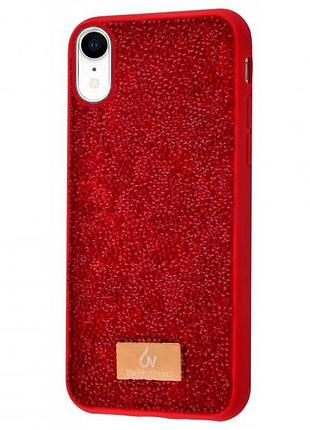 Чехол diamond the bling world case для iphone xr (10) red красный