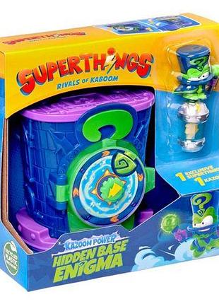 Ігровий набір superthings серії "kazoom power" — скрита база енигма