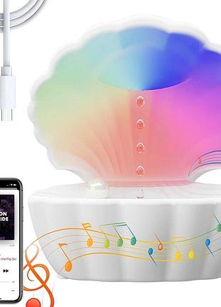 Зволожувач повітря з rgb-підсвічуванням та bluetooth, usb (y17) / зволожувач-нічник з антигравітаційним ефектом