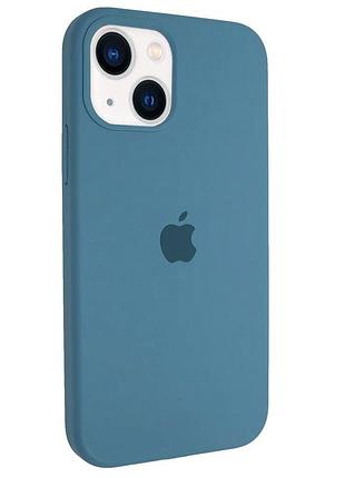 Чехол silicone full case для iphone 13 pine green (41) зеленый