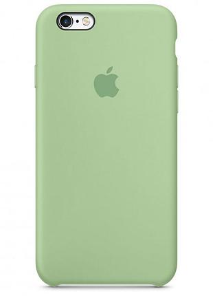 Чехол silicone case для iphone 6/6s mint мятный
