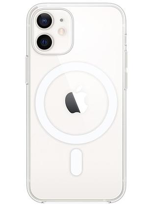 Чохол прозорий силіконовий magsafe для iphone 11