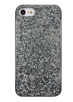 Чохол silicone diamond the bling world case для iphone 8 (01) silver срібло