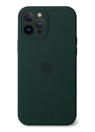 Чехол silicone case full camera protective для iphone 15 pro max - atrovirens