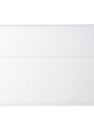 Чохол протиударний для macbook 13 14 з екошкіри захист від подряпин білий