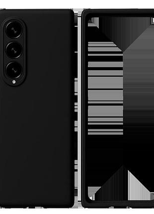 Чохол силіконовий full camera protective для samsung z fold3 (3) black чорний