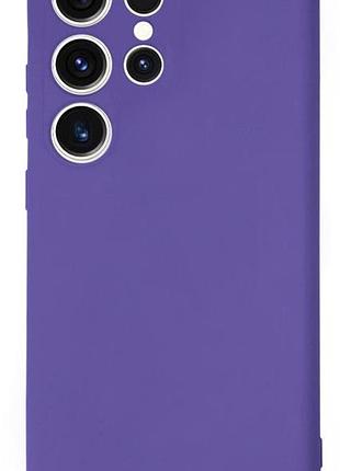 Чохол silicone case camera protective для samsung s23 ultra (07) фіолетовий ultraviolet