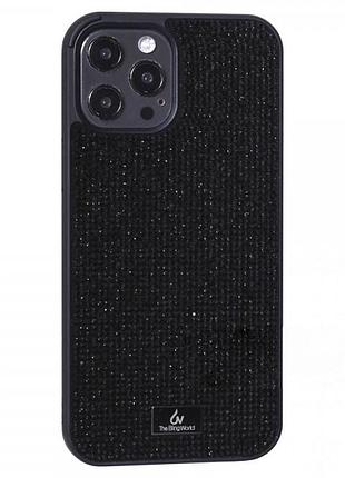 Чехол diamond the bling world case для iphone 12 pro max (05) black черный
