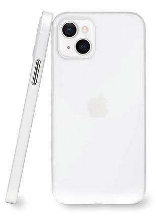 Чехол silicone full case для iphone 14 white (22) белый