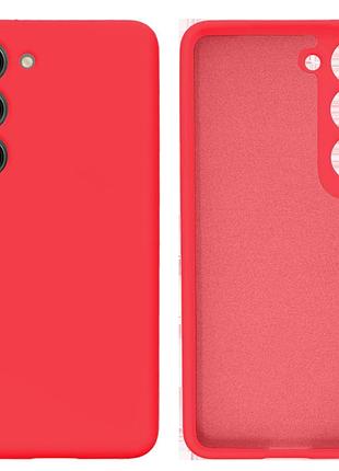 Чохол силіконовий full протиударний premium для samsung s23 (1) red червоний