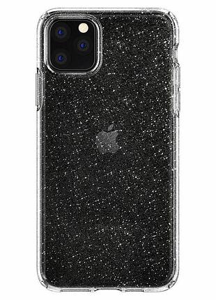 Чохол прозорий crystal для iphone 12 pro блискітки