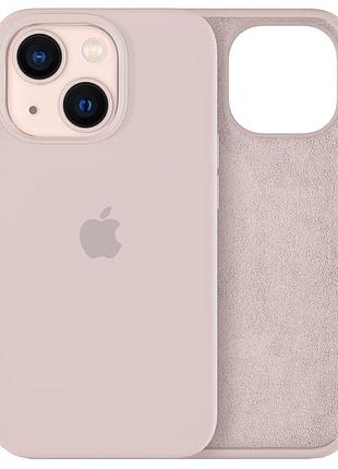 Чохол silicone full case для iphone 14 plus lavander (04) лаванда