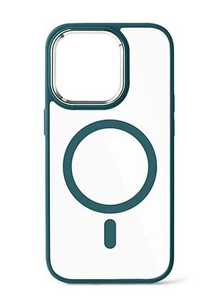 Чехол crystal shadow with magsafe для iphone 13 - atrovirens