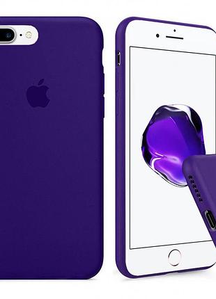 Чохол silicone full case для iphone 8 plus ultraviolet фіолетовий