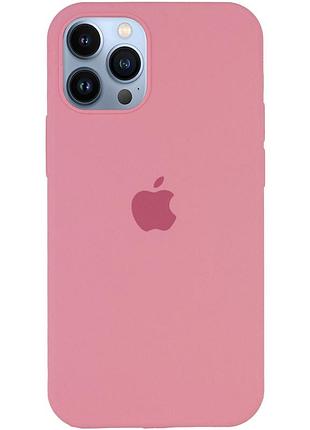 Чехол silicone full case для iphone 14 pro max light pink (06) розовый