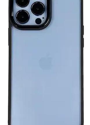 Протиударний чохол crystal guard premium case для iphone 13 pro max (01) black