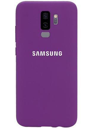 Чохол silicone case для samsung s9 plus (09) purple фіолетовий