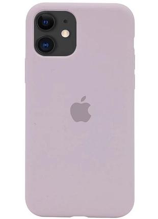 Чохол silicone case для iphone 12 mini lavander лаванда