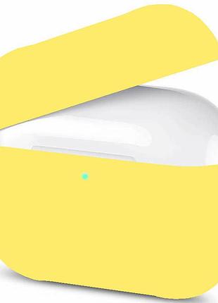Чехол silicone case slim для airpods pro yellow (07) желтый